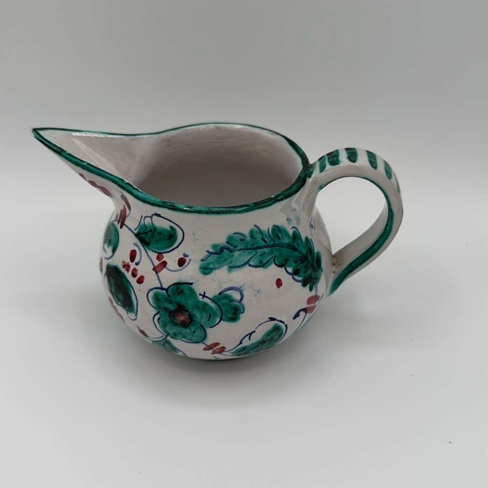 Italian Bitossi Style Pitcher Small Creamer Vintage